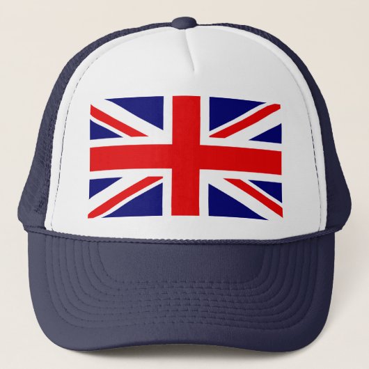 UNION JACK - DE BRITSE VLAG TRUCKER PET (Voorkant)