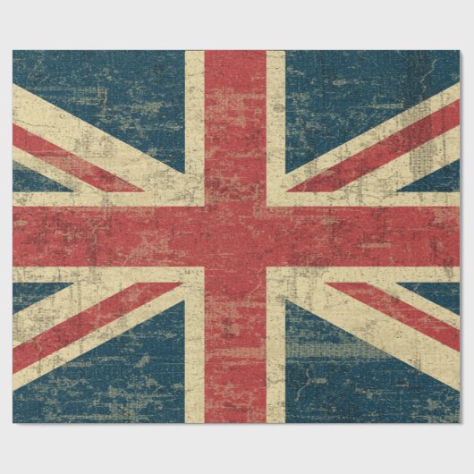 Union Jack  Distress Cadeaupapier (Vlak)