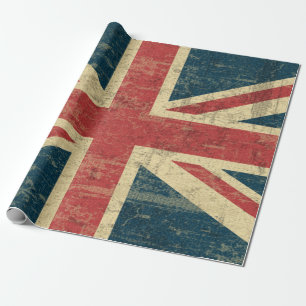 Union Jack  Distress Cadeaupapier
