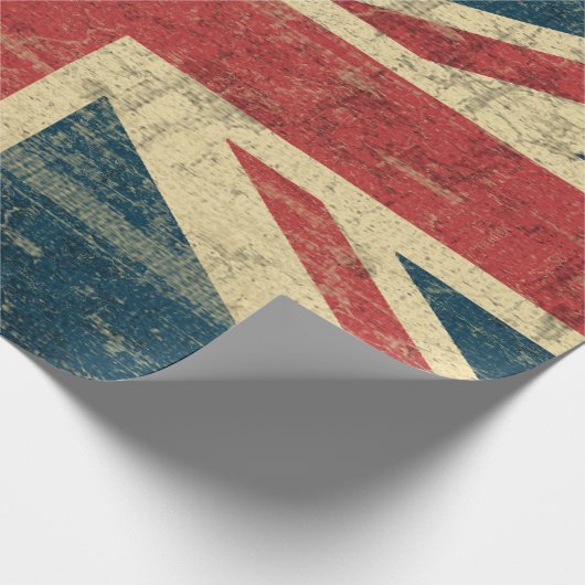 Union Jack Distress Cadeaupapier (Hoek)
