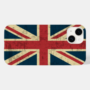 Union Jack Distress Case-Mate iPhone 14 Hoesje