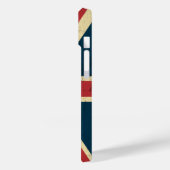 Union Jack Distress Case-Mate iPhone Case (Achterkant / Links)