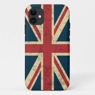 Union Jack Distress iPhone 11 Hoesje