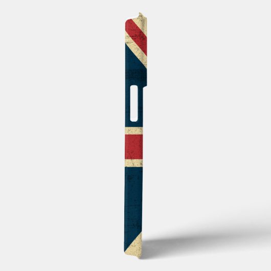 Union Jack  Distress Case-Mate iPhone Case (Achterkant / Rechts)