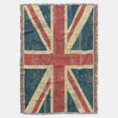 Union Jack  Distress Deken (Voorkant Verticaal)