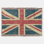 Union Jack  Distress Deken (Voorkant)