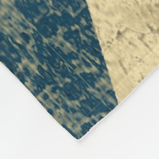 Union Jack  Distress Fleece Deken (Hoek)