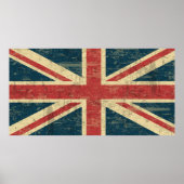 Union Jack Distress Poster (Voorkant)
