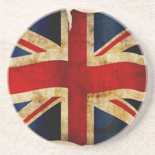 Union Jack drank coaster Zandsteen Onderzetter
