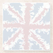 Union Jack Drink Mats UK Flag Decor Glazen Onderzetter (Achterkant)