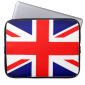 Union Jack Electronics Bag Laptop Sleeve (Voorkant)