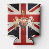 UNION JACK EN INSIGNIA BLIKJESKOELER (Voorkant)