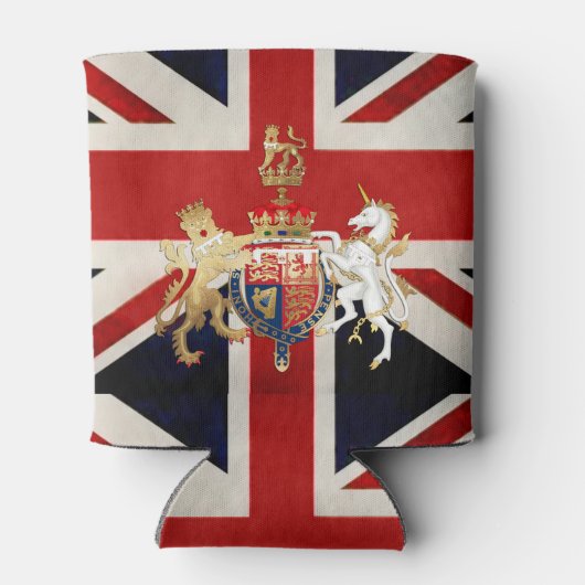 UNION JACK EN INSIGNIA BLIKJESKOELER (Achterkant)