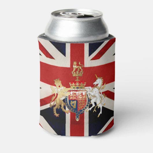 UNION JACK EN INSIGNIA BLIKJESKOELER (Blikje Achterkant)