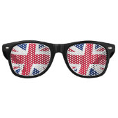 UNION JACK ENGLAND FLAG RETRO ZONNEBRIL (Voorkant)
