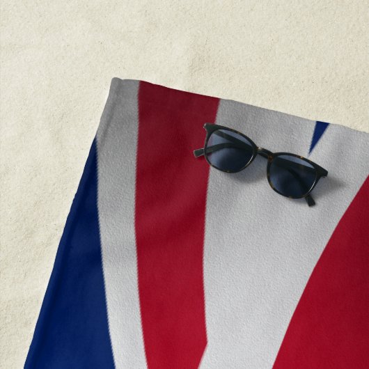 UNION JACK ENGLAND FLAG STRANDLAKEN (In situ)