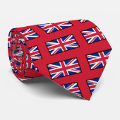 Union Jack - Ensign Red Stropdas (Opgerold)