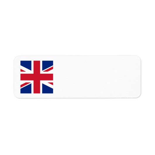 Union Jack Etiket (Voorkant)