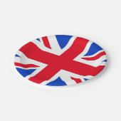 Union Jack-feestborden Papieren Bordje (Gekanteld)
