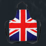 Union Jack Flag Apron Schort<br><div class="desc">Apron met afbeelding van de vlag van de Unie in kleuren van rood,  wit en blauw.</div>