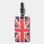 UNION JACK FLAG BAGAGELABEL (Voorkant verticaal)