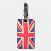 UNION JACK FLAG BAGAGELABEL (Achterkant verticaal)