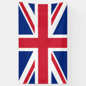 Union Jack Flag bnrcn Spandoek (Verticaal)