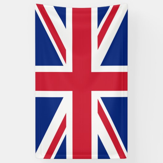 Union Jack Flag bnrcn Spandoek (Verticaal)