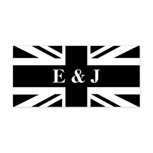 Union Jack Flag British Zelfinktende Stempel (Design)