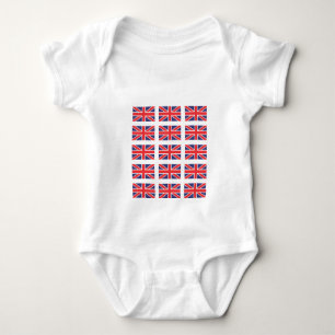 Union Jack Flag Creeper/Babygro Romper