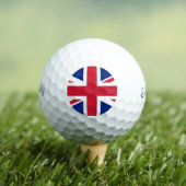 Union Jack Flag css gbcnt Golfballen (Insitu Shirt)
