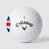 Union Jack Flag cwb gbcnt Golfballen (Logo)