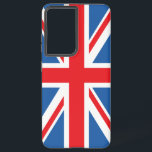 Union Jack/Flag Design Samsung Galaxy Hoesje<br><div class="desc">Union Flag (also known as the Union Jack),  British flag in red,  white and blue.</div>