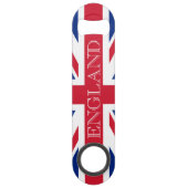 Union Jack Flag Engeland bot Speed Flessenopener (Voorkant)