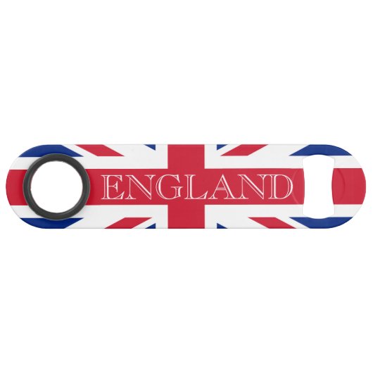 Union Jack Flag Engeland Bottle Opener Arc5 Speed Flessenopener (Voorkant (Horizontaal))