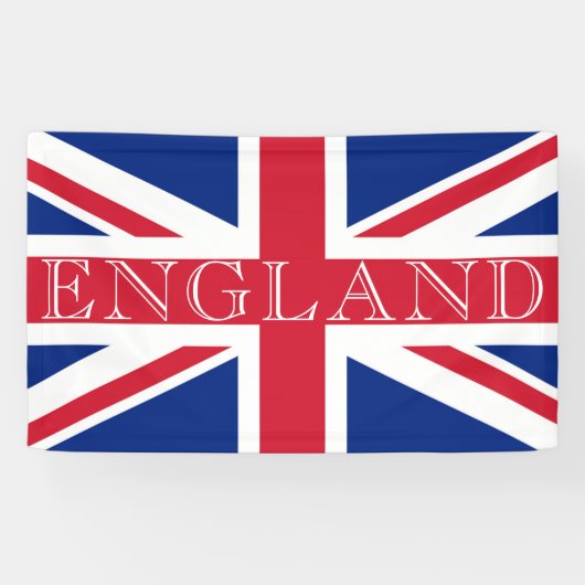 Union Jack Flag Engeland brcnt Spandoek (Horizontaal)