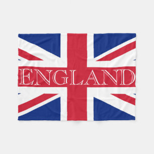 Union Jack Flag Engeland fbcnt Fleece Deken