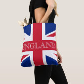 Union Jack Flag Engeland stint Tote Bag (Dichtbij)