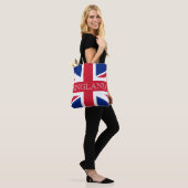 Union Jack Flag Engeland stint Tote Bag (Op model)