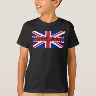 Union Jack Flag England Boys cn T-shirt