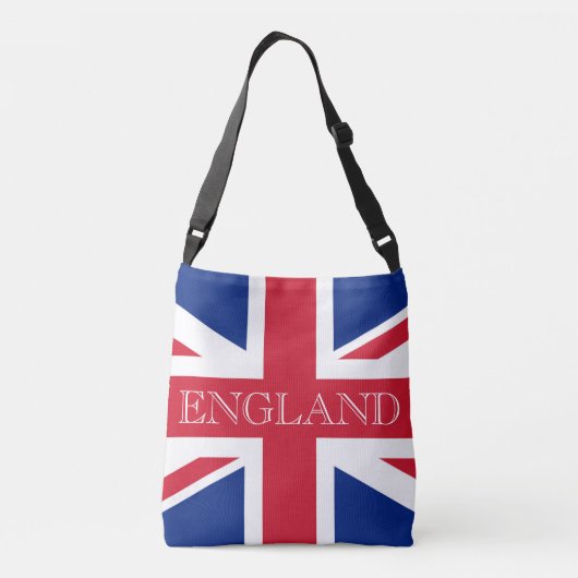 Union Jack Flag England cbbcn Crossbody Tas (Achterkant)