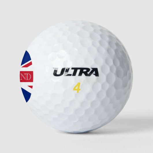 Union Jack Flag England gbcn arc Golfballen (Logo)