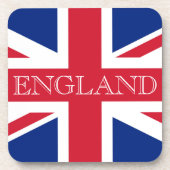 Union Jack Flag England klooster Bier Onderzetter (Voorkant)