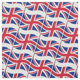 Union Jack Flag Fabric Stof