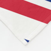 Union Jack Flag fbt Fleece Deken (Hoek)