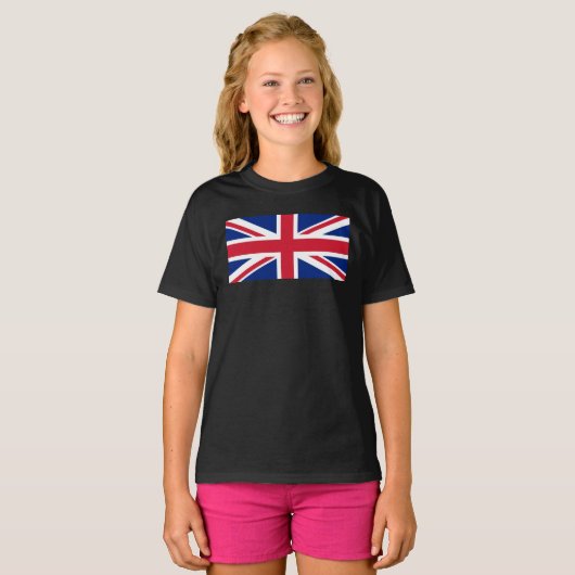 Union Jack Flag gcnt T-shirt (Voorkant volledig)
