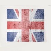 Union Jack/Flag groot tapijt Wandkleed (Voorkant (horizontaal))