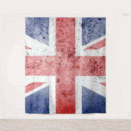 Union Jack/Flag groot tapijt Wandkleed