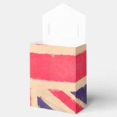 UNION JACK FLAG grunge Bedankdoosjes (Geopend)