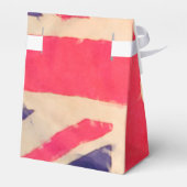 UNION JACK FLAG grunge Bedankdoosjes (Achterkant)